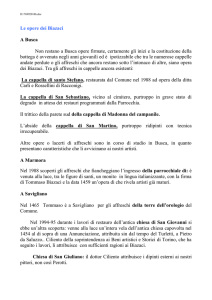 Le opere dei Biazaci