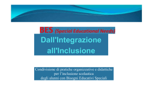 Presentazione dei BES - Istituto Brancati