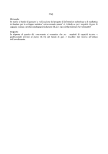 FAQ marketing - Comune di Castrovillari