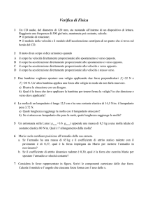 Verifica di Matematica Classe 1a Scientifico D