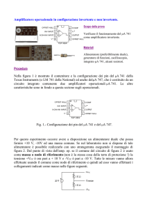Esercitazione A.O. inv. e non inv.