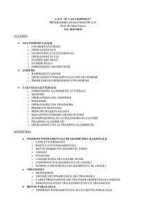 Matematica 1C - Liceo Caccioppoli