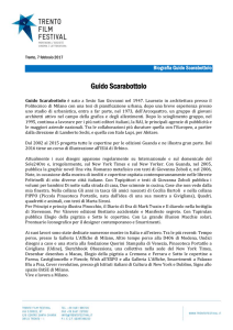 Biografia Guido Scarabottolo