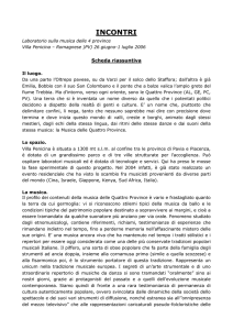 Incontri in musica