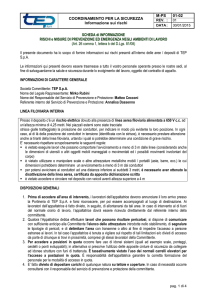 Informazione rischi