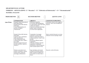 CVTec - Italiano I Biennio