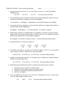 gravitazione2 - Liceo Classico Scientifico XXV Aprile