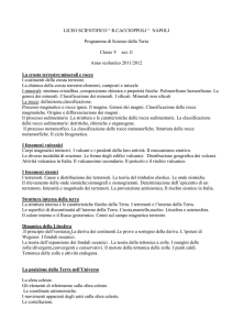 LICEO SCIENTIFICO “ R.CACCIOPPOLI “ NAPOLI Programma di