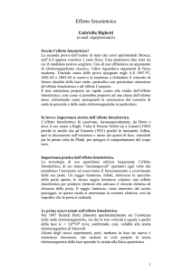 Effetto fotoelettrico