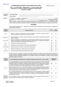 dichiarazione Impianti