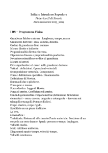 I BS_programma_fisica - Liceo Scientifico