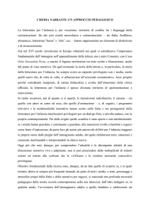 I MEDIA NARRANTI: UN APPROCCIO PEDAGOGICO La letteratura