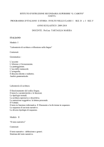 italiano e storia