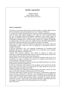 Edema Polmonare Acuto nell`apneista : Caso