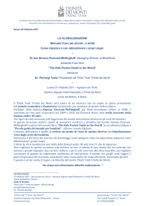 An italian source of informed and shared debate, independent