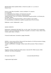 programma educazione fisica classe 4c a