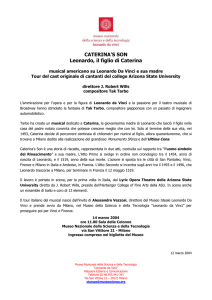 Caterina`s Son - Museo Nazionale della Scienza e della Tecnologia