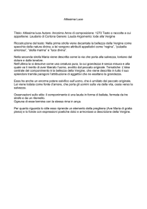 Altissima Luce - Licei Manzoni