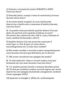 anamnesi per rischio cardiovascolare secondo aap