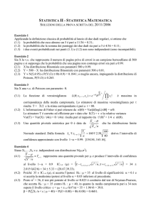 Statistica Matematica