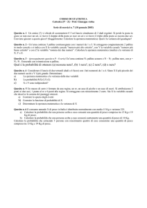 CORSO DI STATISTICA