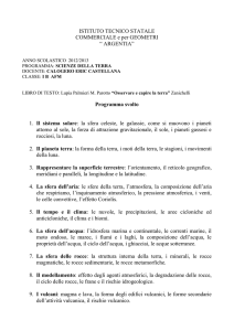 programma scienze int. biologia 1 B