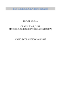 i principi della dinamica - IIS E. De Nicola
