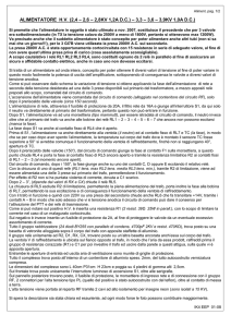 ALIMENTATORE 1,8 – 2,0 – 2,5 KV 1,2 A PER LINEARE H