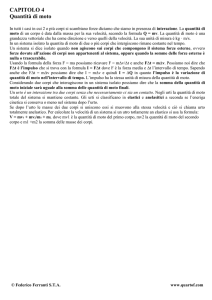 Quantità di moto