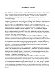 obiettivi all`infinito