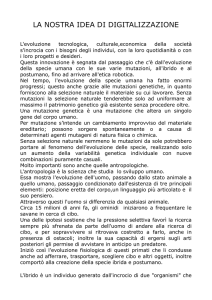 LA NOSTRA IDEA DI DIGITALIZZAZIONE L`evoluzione tecnologica