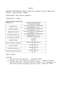 AREA 5^ Servizi Demografici ed Ecologia