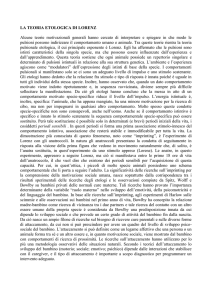 la teoria etologica di lorenz