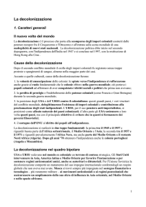 Cause della decolonizzazione