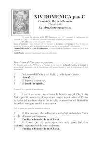 i domenica di avvento a