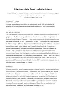 PRIAPISMO AD ALTO FLUSSO