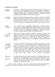 Romanticismo e Idealismo