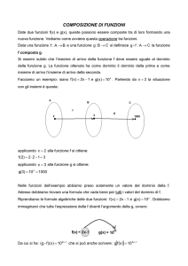 composizione di funzioni