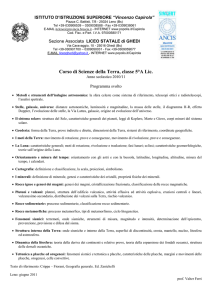 Astronomia - Progr 5A Lic 2010.11