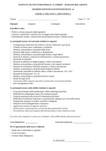 scheda di insuf CHIM ORGANICA 3