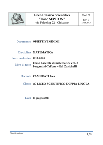 XXX - Liceo Newton Chivasso