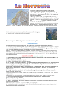 La Norvegia - profgraziano.it