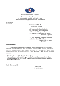 Allegato - Consiglio Regionale della Campania
