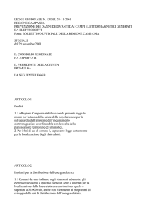 prevenzione dei danni derivanti dai campi elettromagnetici generati