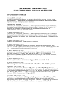 IMMUNOLOGIA e IMMUNOPATOLOGIA