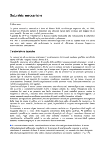 Suturatrici meccaniche - Università degli Studi di Roma "Tor Vergata"