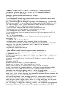 curriculum - Comune di Paderno d`Adda