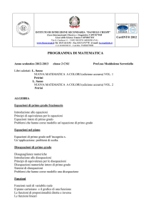Petrini - Liceo Daniele Crespi