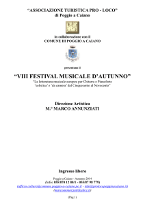 VIII FESTIVAL MUSICALE D_AUTUNNO 2015