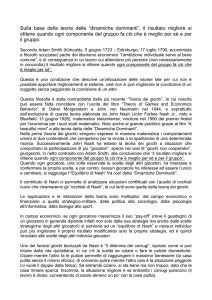 Sulla base della teoria delle dinamiche dominanti, il risultato